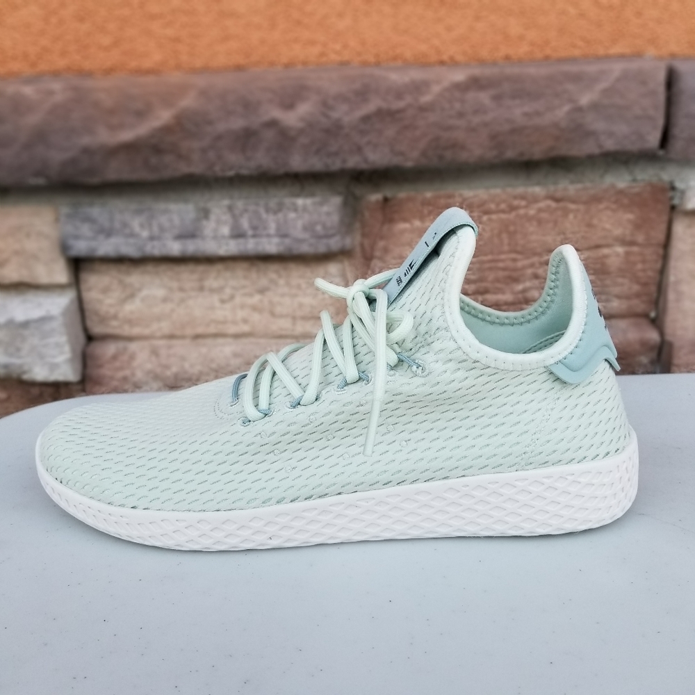 Adidas Pharrell Williams Tennis HU Green Womens 9 - Picture 2 of 10